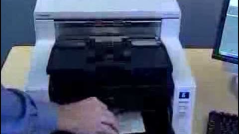 Kodak i4600 Scanner - Torn rice paper fed with Ultra Lightweight Feeder ::: ACEperipherals.com