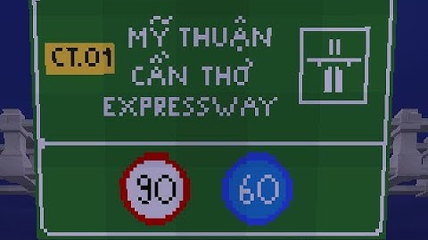 Cầu Mỹ Thuận 2 Và Cao Tốc Mỹ Thuận - Cần Thơ Về Đêm Trong Mini World | Map Huỳnh Văn Tình