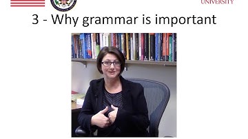 Module 3 : Grammar and Technology (part 5)