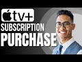 How To Purchase Apple TV Subscription (Full Guide)