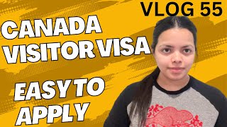 Canada Visitor Visa| Easy to get | Low cost of money| #visitorvisa #canada #canadiandesivlogs#shorts