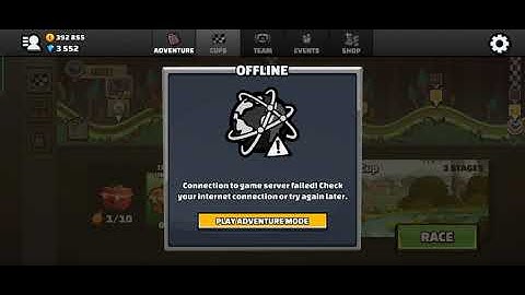 OFFLINE PROBLEM 😭|HILL CLIMB RACING 2|DHANANJAY GAMER