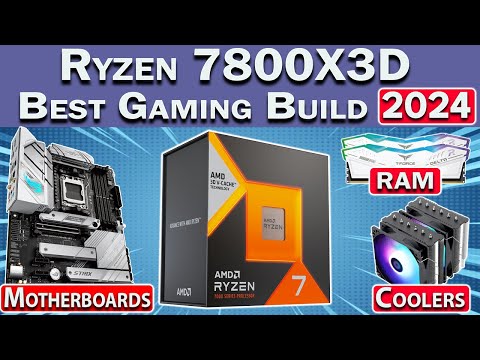 🛑 Best Ryzen 7800X3D Gaming PC Build 2024 🛑 Best RAM, Motherboard, GPU & More