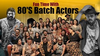 Chiranjeevi| Venkatesh | Ramya Krishna Many Celebd Fun Time With Their 80s Batch || Bullet Raj
