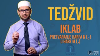Download lagu TEDŽVID: IKLAB - PRETVARANJE HARFA N (ن) U HARF M (م)