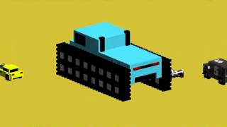 Smashy Road Tank Destroyer Gameplay with 6 Stars screenshot 5