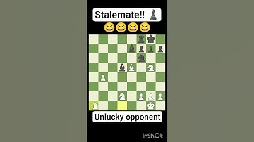 He was winning… but one wrong move and it’s a STALEMATE! 😱♟️ #ChessDrama #Stalemate #ChessShorts