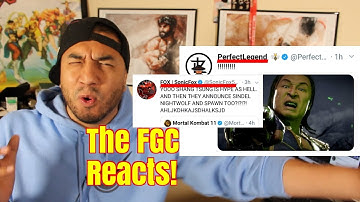 The FGC Reacts! Shang Tsung & Kombat Pack 1- MK11! Button Check