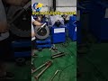 iron rod is tightly pressed #pipemachine