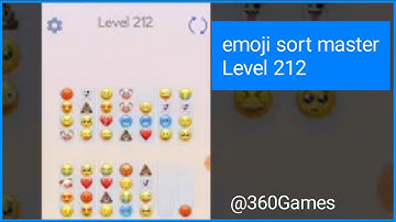 Emoji Sort Master Level 212 - Leve 212 Solution