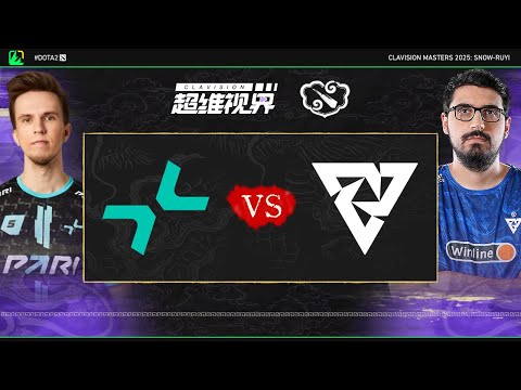 Clavision Masters 2025 | PARIVISION x Tundra Esports | Fase de Grupos | Dota 2