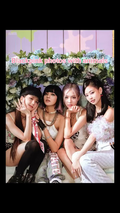 Blackpink with animals #blackpink #blinks #jisoo #rose #jennie #lisa