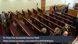 Funeral Service for Joseph Wayne Irish