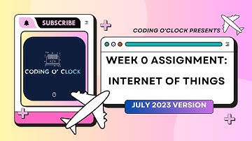NPTEL Week 0 Assignment Introduction to Internet of Things July 2023