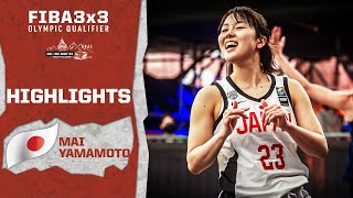 Mai Yamamoto UNSTOPPABLE for Japan | Highlight Mixtape | FIBA 3x3 Olympic Qualifier | 3x3 Basketball