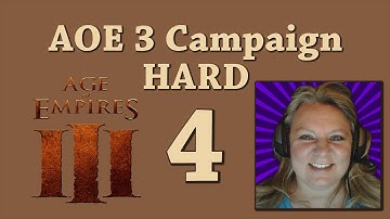 Age of Empires III (AOE 3) Campaign Hard - Act 1 The Ottoman Fort - Vid 4 - Let