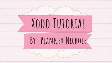 Xodo Tutorial 1