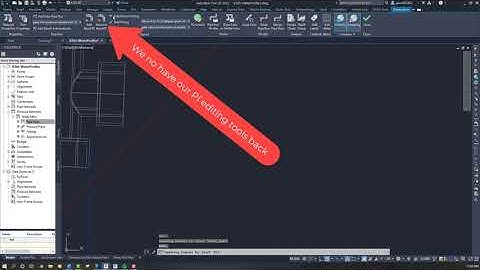 Unable to add PI points to pressure pipe network Civil 3D 2021