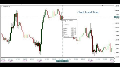 MT4 Chart Local Time Overview