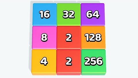 2048 Sandwich -  Merge Number Block - Levels 151 To 122