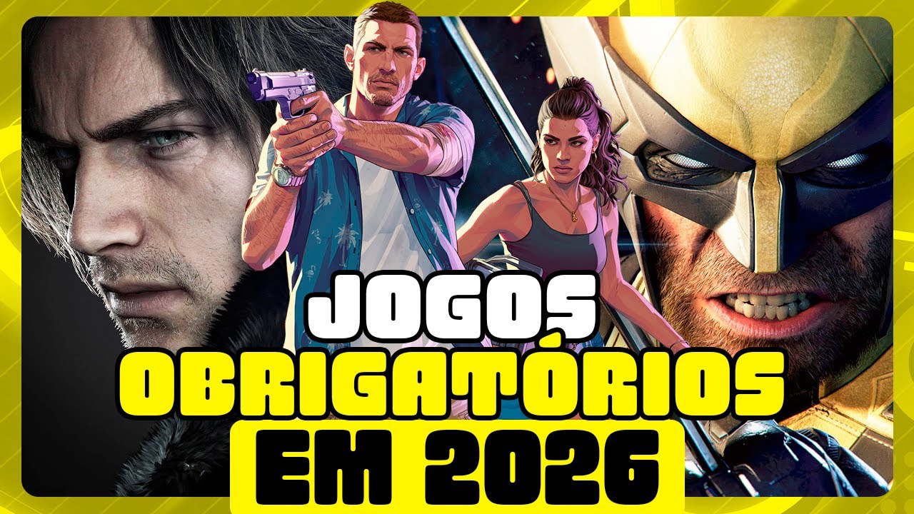 Jogos OBRIGATÓRIOS de 2026!