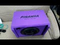 Активный сабвуфер Dl audio piranha 12A Purple V.2 от штатной мультимедия в Omoda C5. 