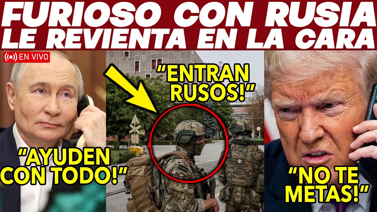 TRUMP NO AGUANTA! RUSIA ENTRA. ALISTAN M1SILAZ0S DE ALTA PRECISION. GASOLINA SUBE! ADIOS TRUMP