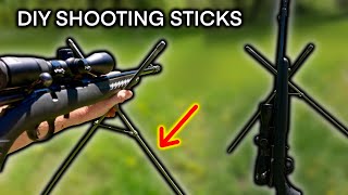 DIY Shooting Sticks Tutorial (EASY)