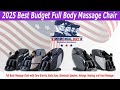 2025 Best Budget Full Body Massage Chair-Only 10 worth buying right now! Which One is Right for You?