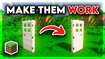 How to Make Iron Doors Work in Minecraft (2025)