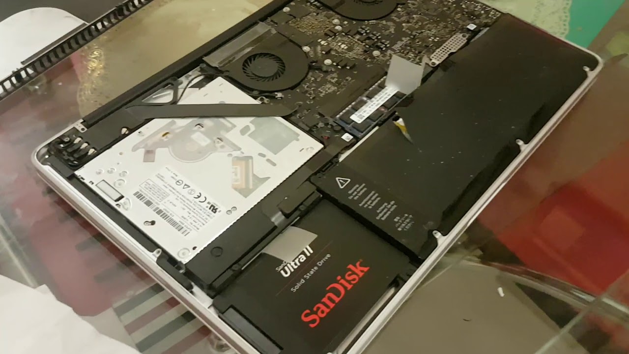 Macbook Pro 2011 Battery Bulg part 2 YouTube