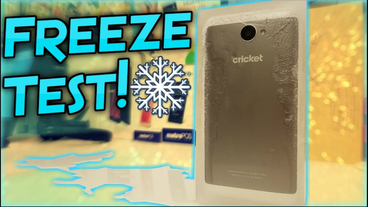 Huawei Elate Water Freeze Test! - Will It Survive?