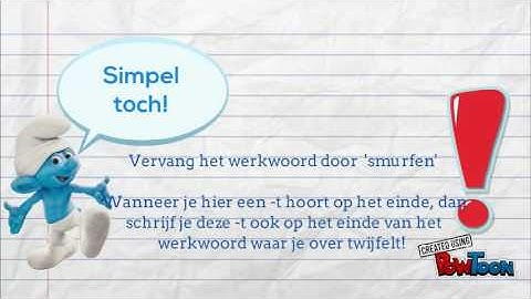 De dt-regel uitgelegd met 