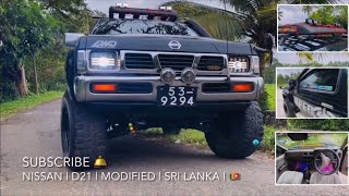 Nissan D21 MODIFIED Sri Lanka 🇱🇰 ( 53-9294 )