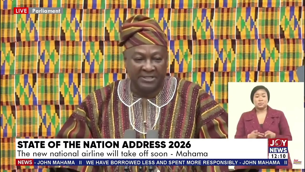 Mahama announces national airline and major upgrade for Accra, Sunyani