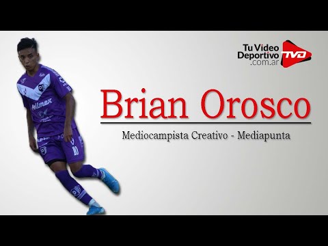 Brian Orosco | Mediocampista Creativo