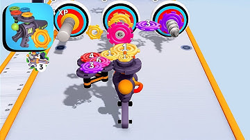Gear Gun Run ​- All Levels Gameplay Android,ios (Part 10)