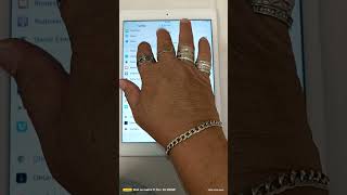 iPad Air Wi-Fi   Cellular Model ME997LL/A Settings Option