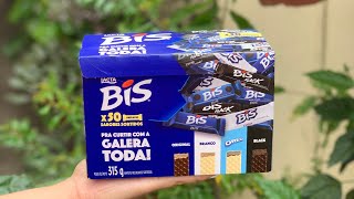 Caixa De Bis Com 50 Unidades Qual Sabor  Seu Preferido bis chocolate shorts