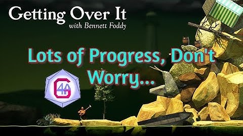 We try Getting Over It with Bennett Foddy - Episode 2