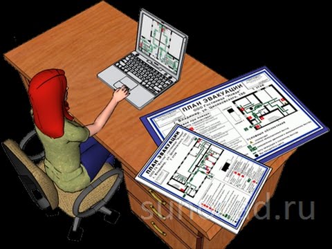 SunoCAD: создание плана эвакуации