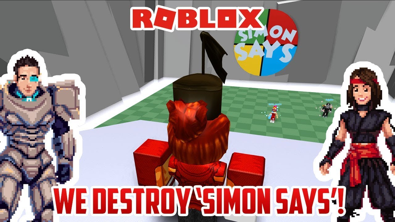 We Destroy Simon Says On Roblox Youtube - simon says game roblox