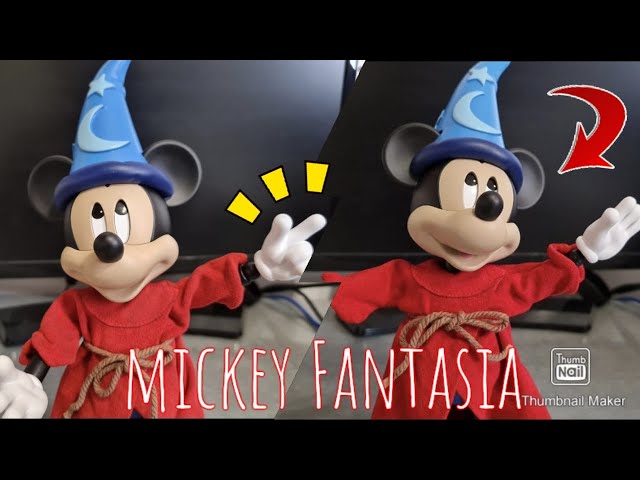 Mickey Fantasia - Beast Kingdom Review/Unboxing Brasil - YouTube