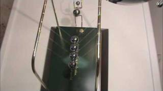 The beauty of newtons cradle