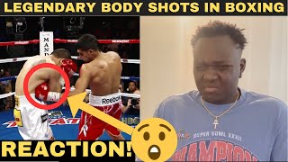 I FELT THAT! The Most Legendary Body Shots In Boxing REACTION