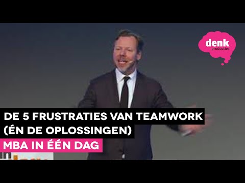 Ben Tiggelaar: 5 problemen van teamwork