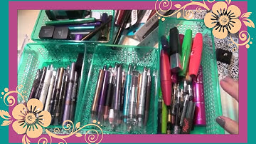 Makeup Collection Declutter Part 2 - Eyeliners, Mascara, Etc.