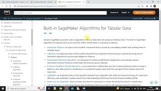 Lecture #41: Built in ML Algorithms in AWS SageMaker