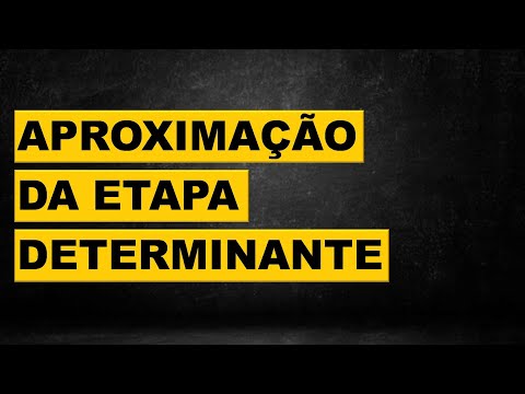 Vídeo: Como você determina qual é a etapa determinante da taxa?