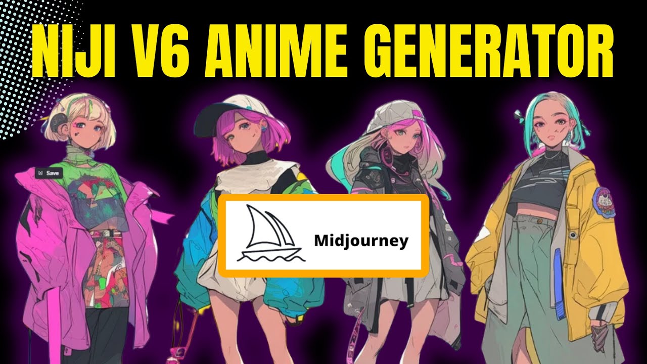 How To Use This NEW Midjourney UPDATE Niji V6 Anime Generator - YouTube